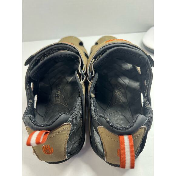 Teva Men’s Flintwood Flat Water Sandals Brown Sport Outdoor Hiking Shoes Sz 9 - Picture 4 of 9